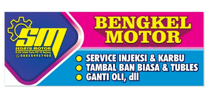 Detail Background Banner Bengkel Motor Nomer 15