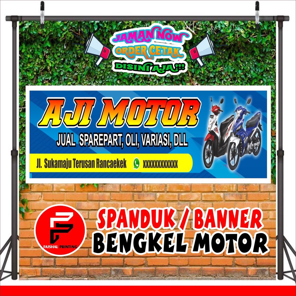 Detail Background Banner Bengkel Motor Nomer 21