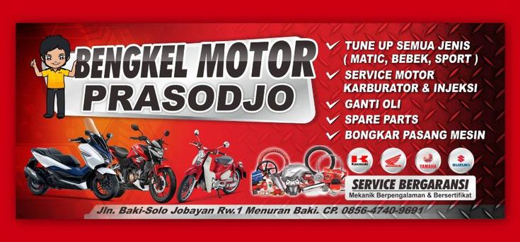 Detail Background Banner Bengkel Motor Nomer 4