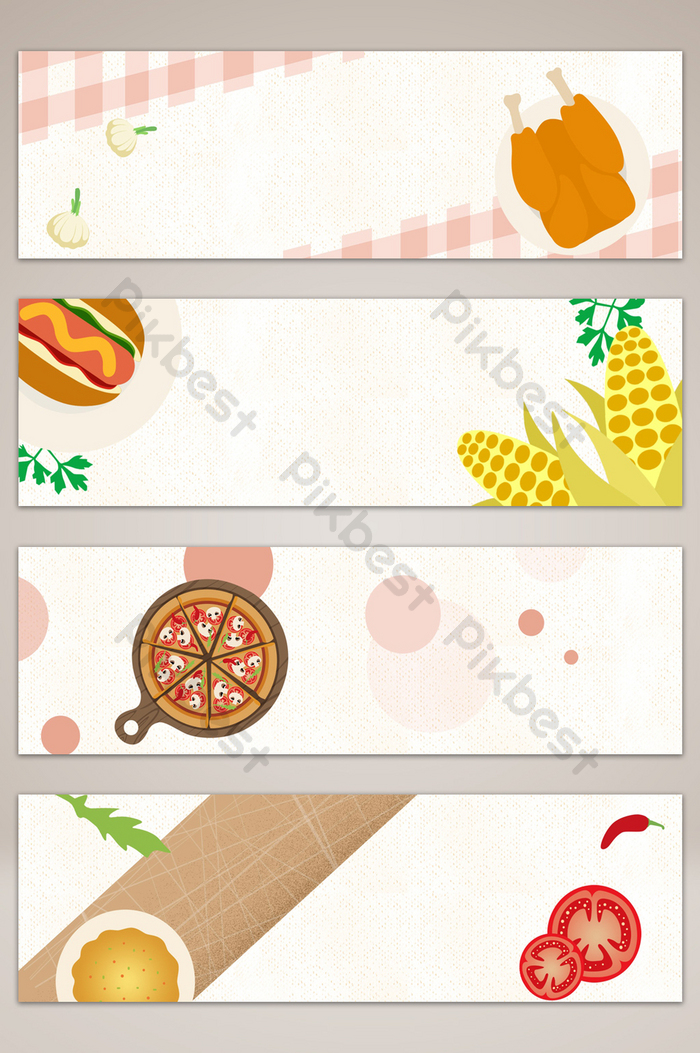 Detail Background Banner Design Makanan Nomer 28