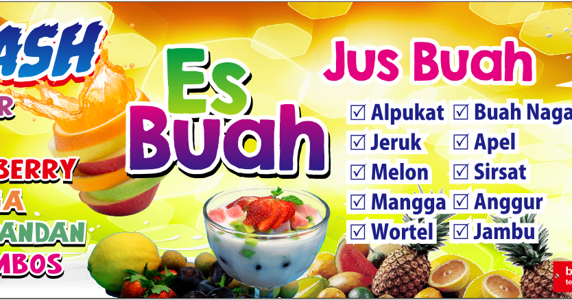 Detail Background Banner Es Buah Nomer 31