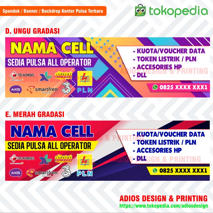 Detail Background Banner Jual Pulsa Nomer 26