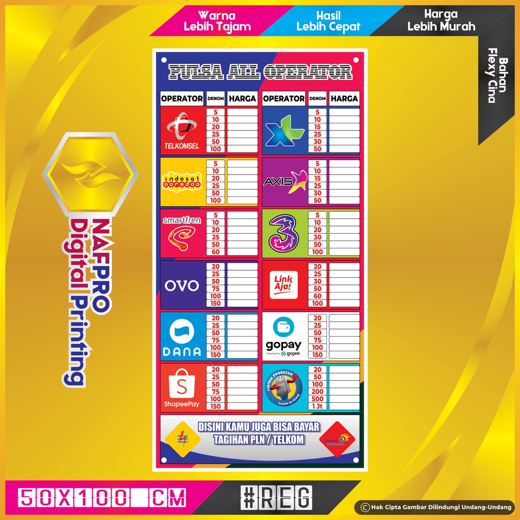 Detail Background Banner Jual Pulsa Nomer 33