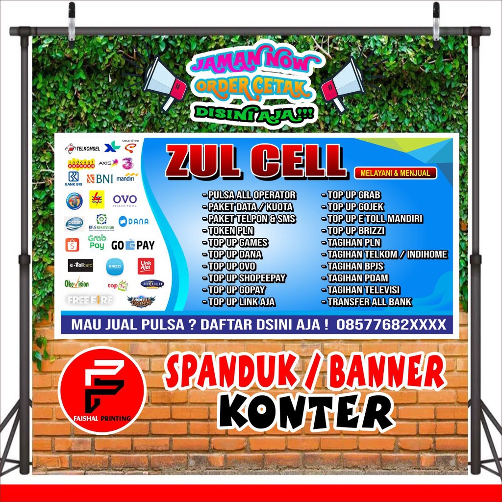 Detail Background Banner Jual Pulsa Nomer 52