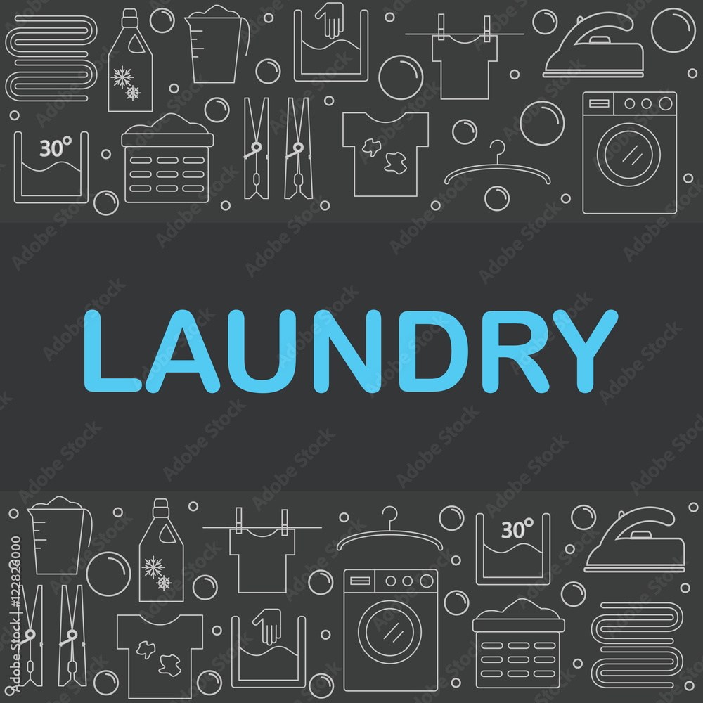 Detail Background Banner Laundry Nomer 44