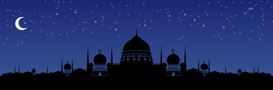 Detail Background Banner Masjid Nomer 5