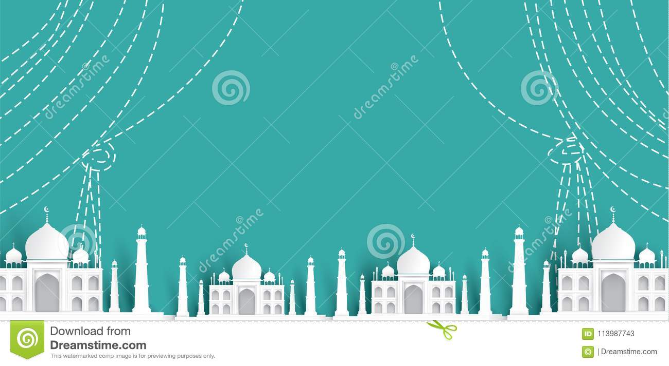 Detail Background Banner Masjid Nomer 47