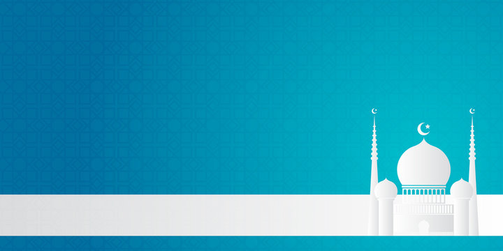 Detail Background Banner Masjid Nomer 10