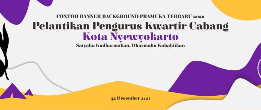 Detail Background Banner Pelantikan Nomer 15