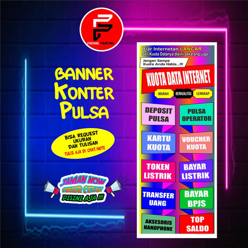 Detail Background Banner Pulsa Nomer 17