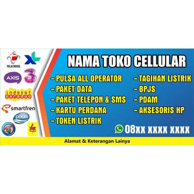 Detail Background Banner Pulsa Nomer 30