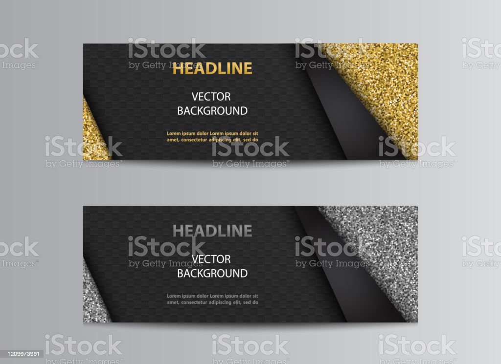 Detail Background Banner Vector Hitam Nomer 12