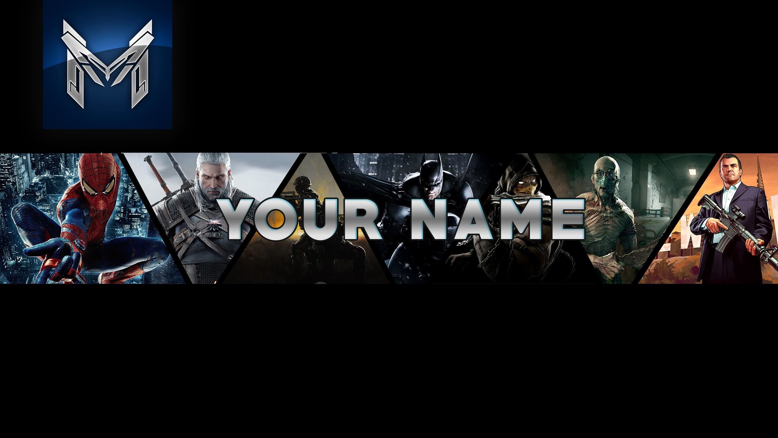 Detail Background Banner Youtube Gaming Nomer 5