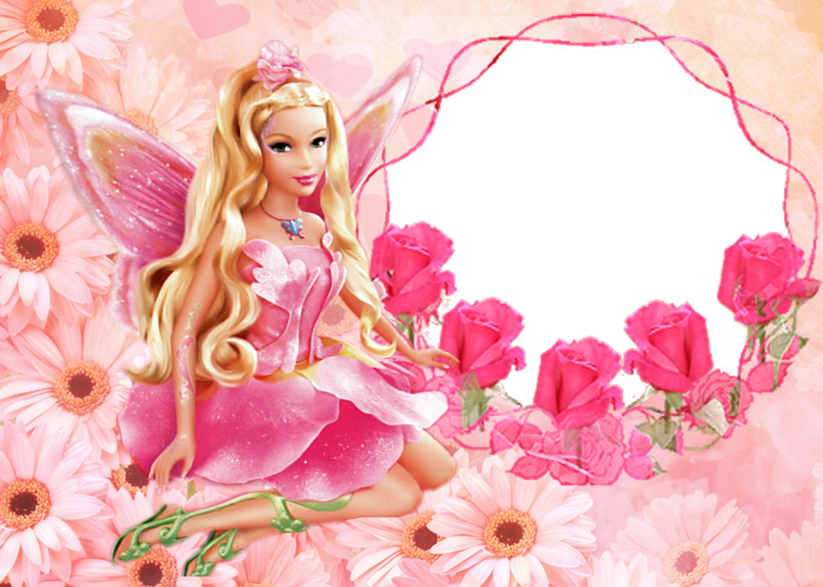 Detail Background Barbie Pink Nomer 4