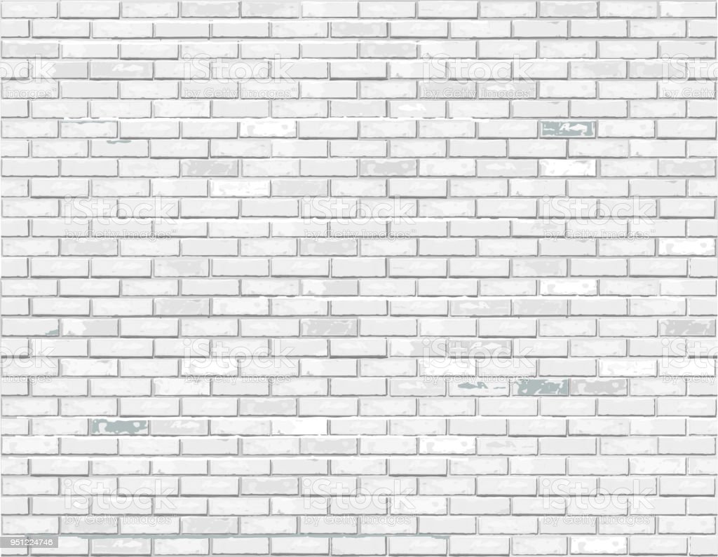 Detail Background Bata Putih Vector Nomer 2