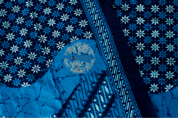 Detail Background Batik Biru Nomer 35