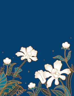 Detail Background Batik Biru Nomer 48