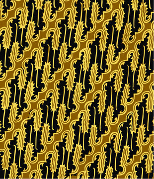 Detail Background Batik Emas Nomer 50