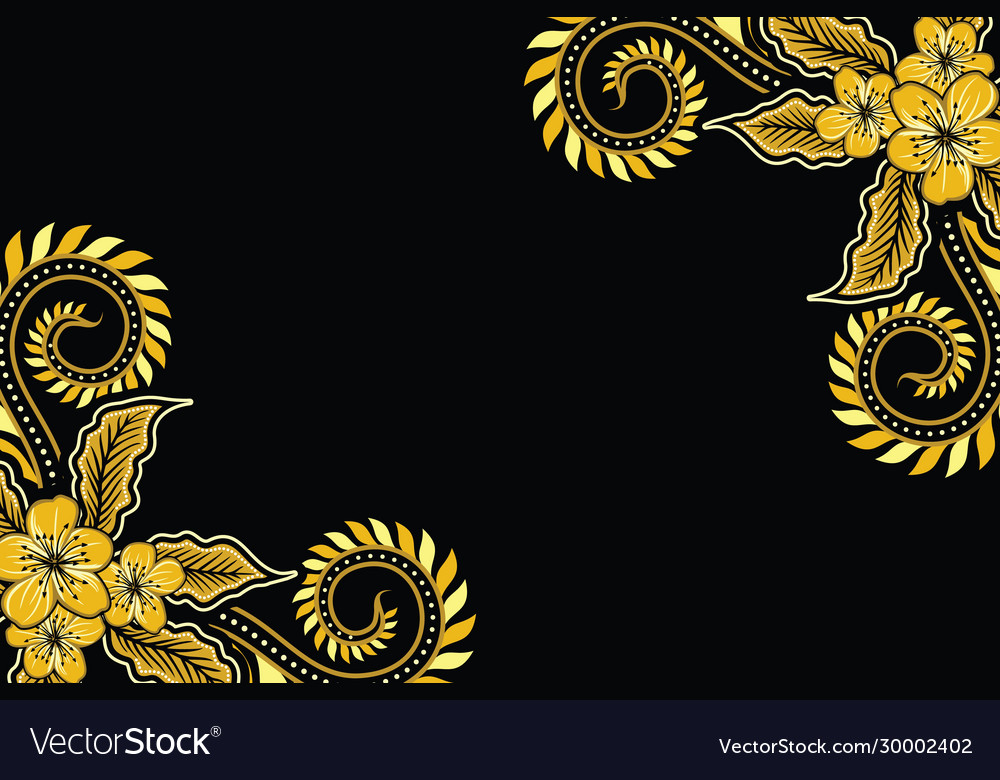 Detail Background Batik Gold Nomer 56