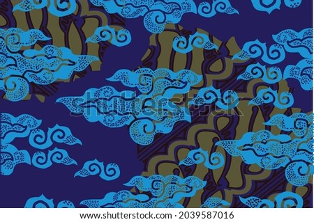 Detail Background Batik Mega Mendung Hd Nomer 38