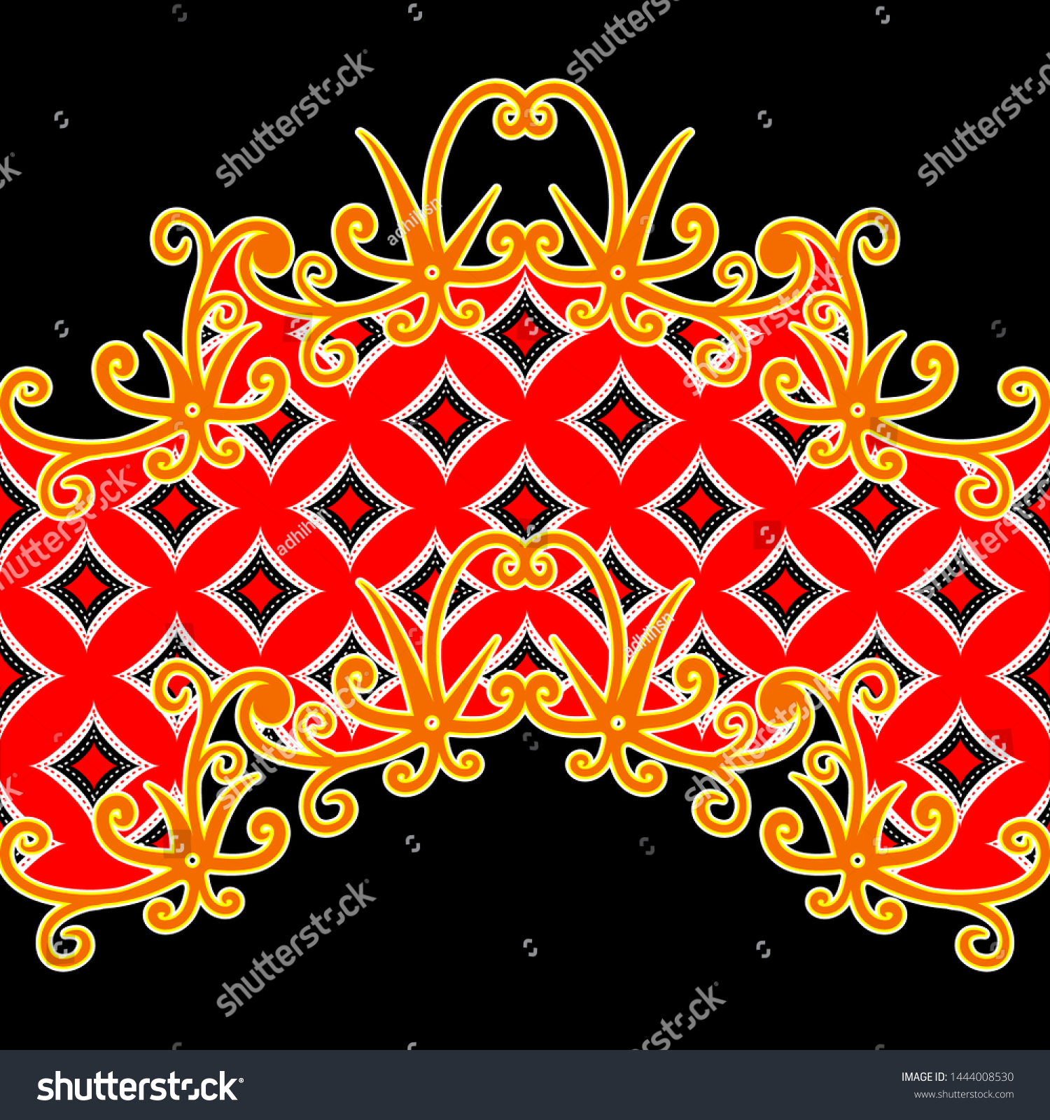 Detail Background Batik Modern Nomer 3