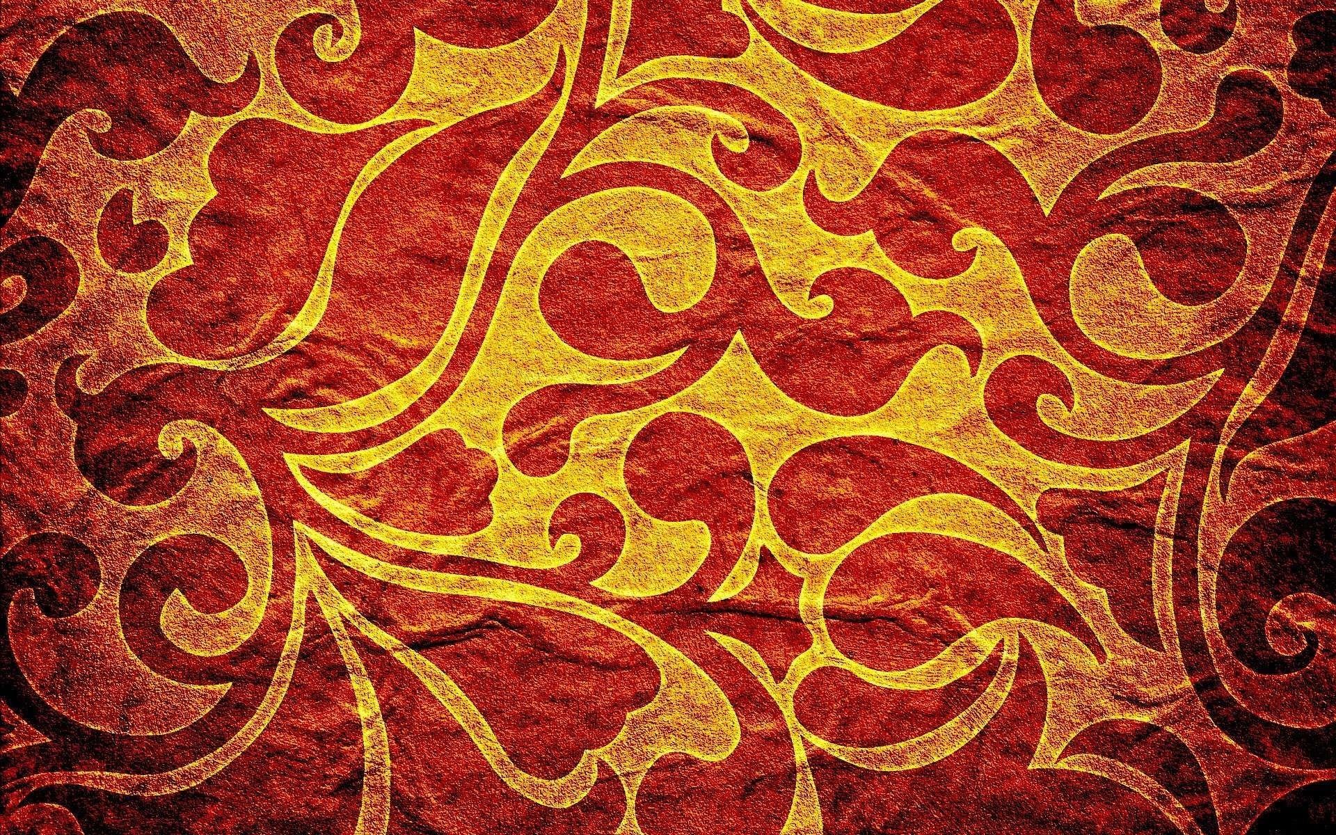 Detail Background Batik Orange Nomer 23