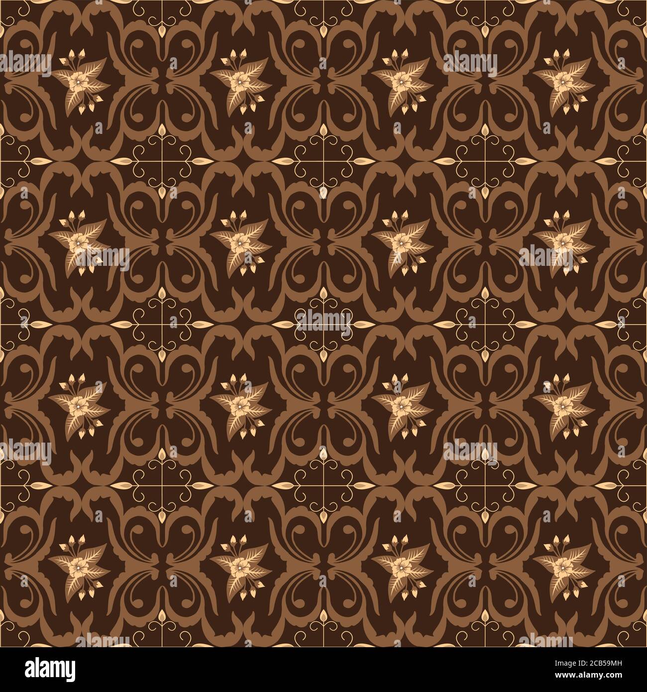 Detail Background Batik Solo Nomer 22