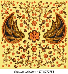 Detail Background Batik Solo Nomer 30
