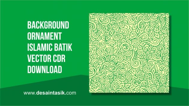 Detail Background Batik Vector Cdr Nomer 31