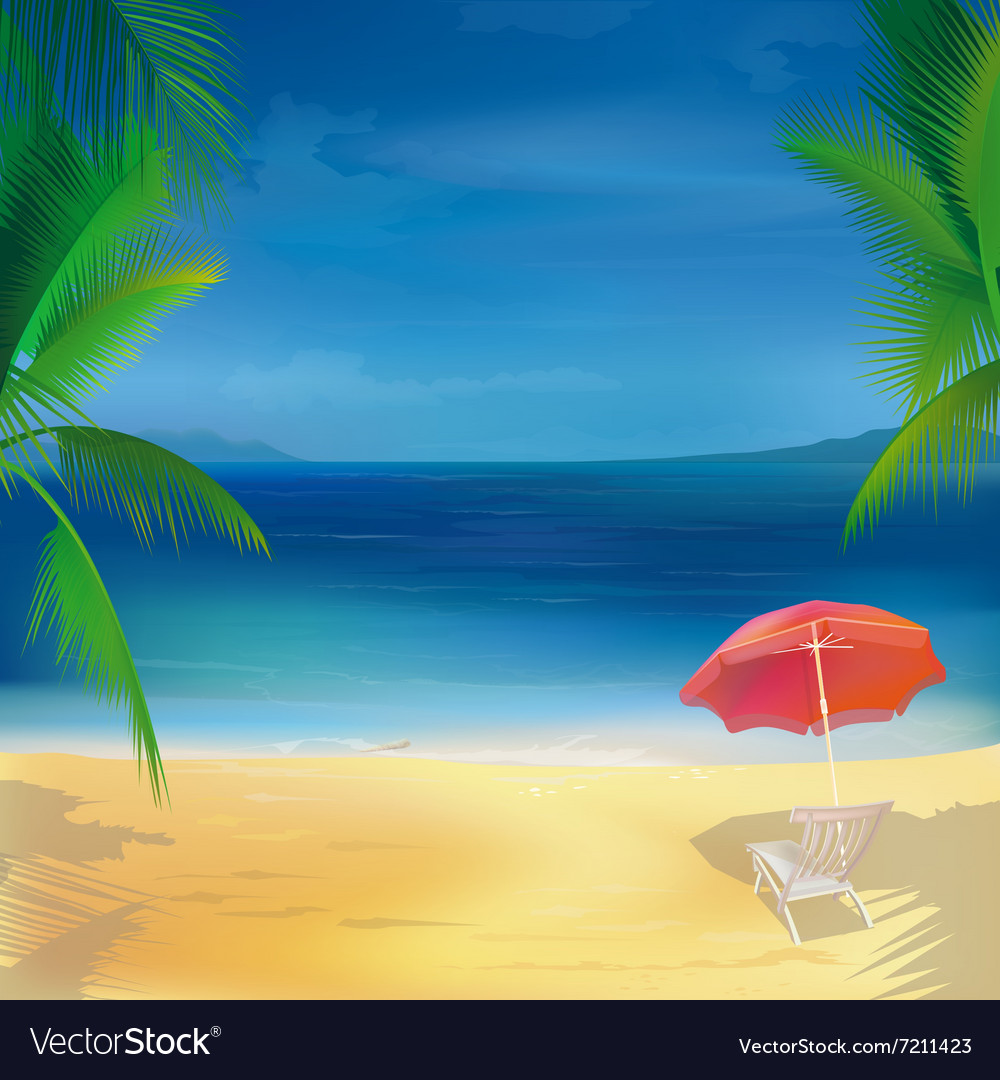 Detail Background Beach Vector Nomer 25