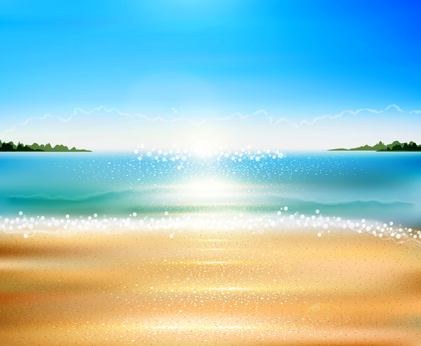 Detail Background Beach Vector Nomer 52