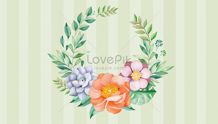 Detail Background Beautiful Gambar Rangkaian Bunga Nomer 9