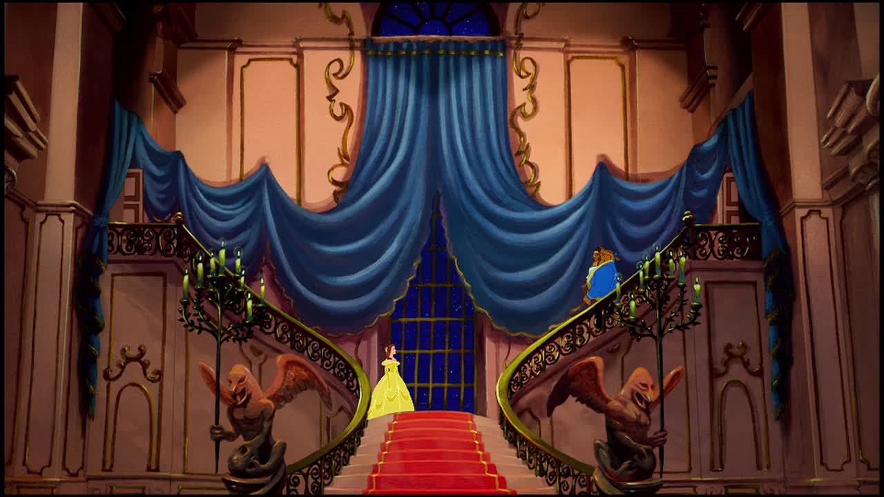 Detail Background Beauty And The Beast Nomer 9