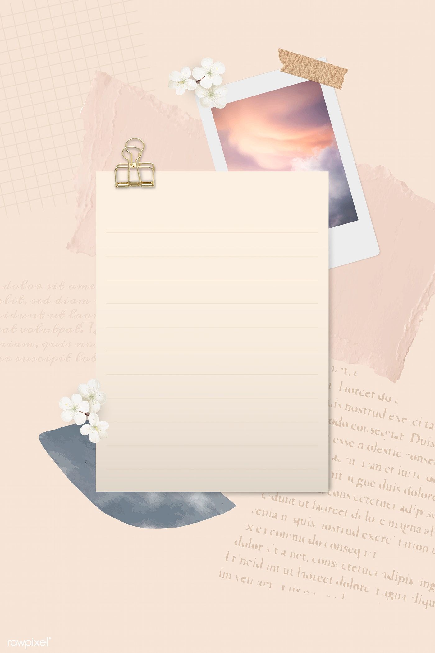 Detail Background Binder Nomer 22