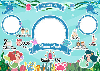 Detail Background Biodata Bayi Nomer 5