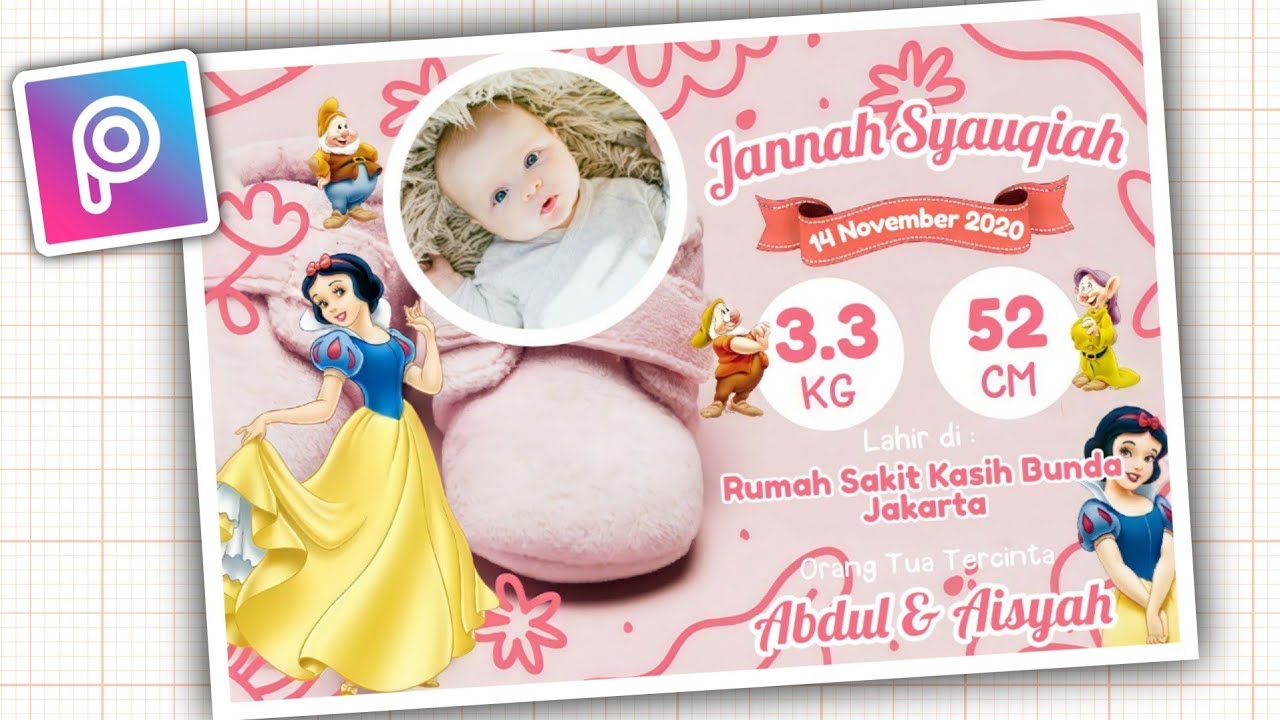 Detail Background Biodata Bayi Nomer 51