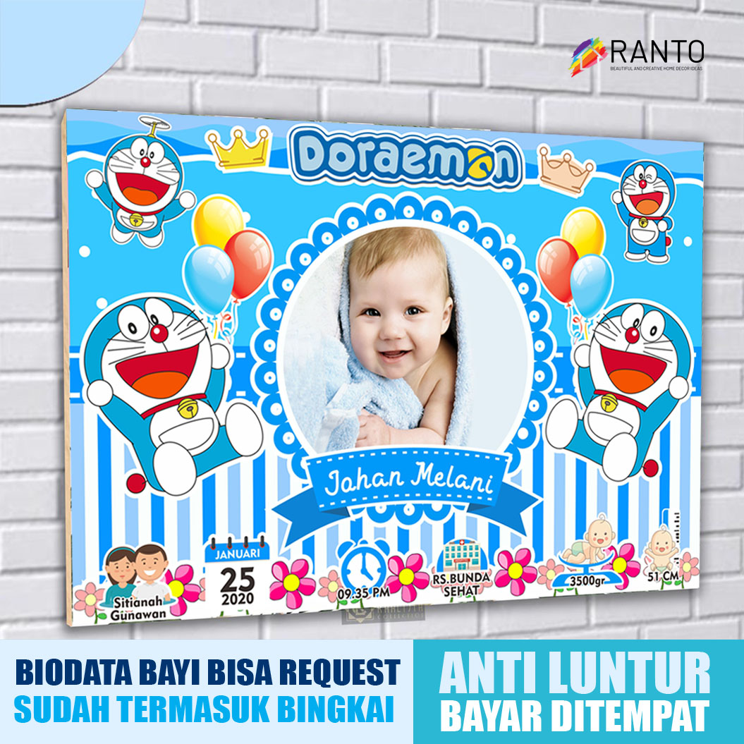 Detail Background Biodata Bayi Nomer 54