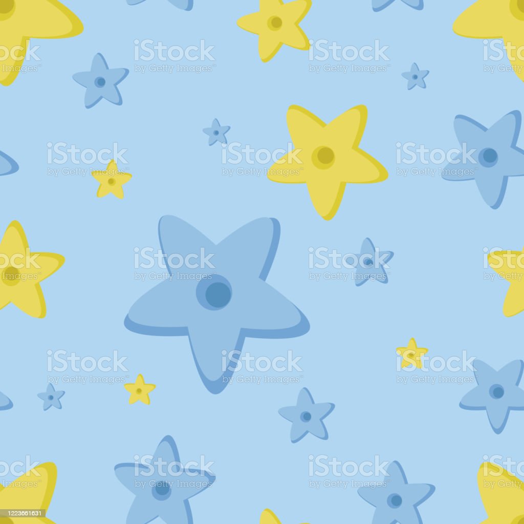 Detail Background Biru Bintang Nomer 33