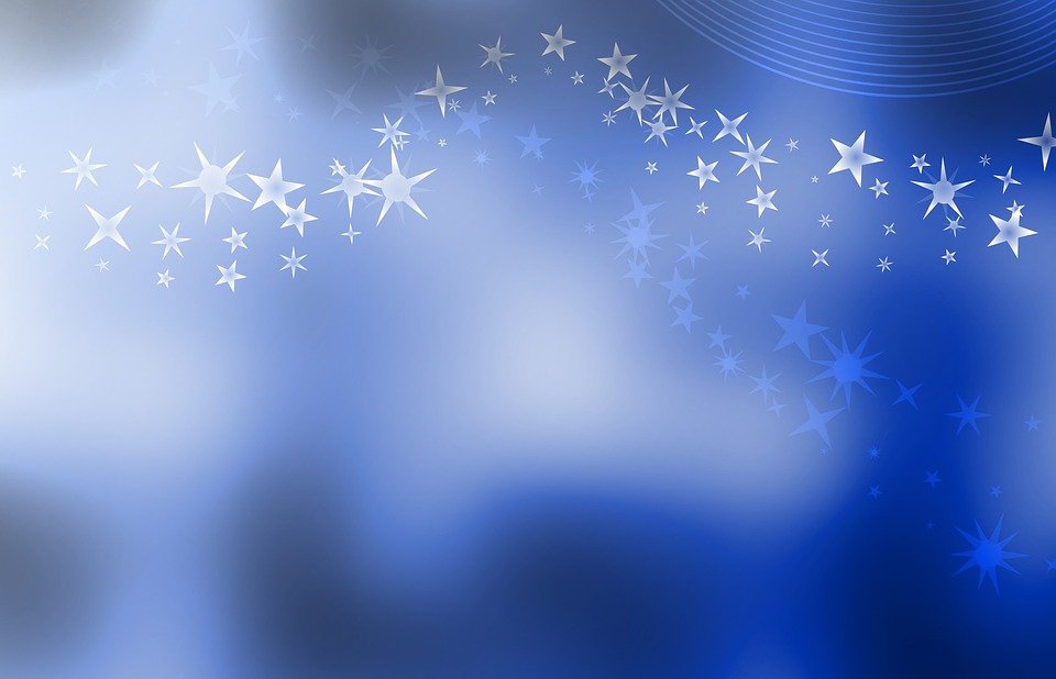 Detail Background Biru Bintang Nomer 47