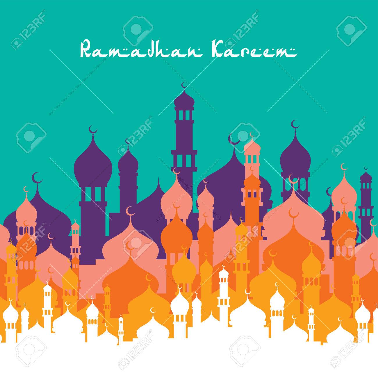 Detail Background Biru Islami Ramadhan Nomer 20