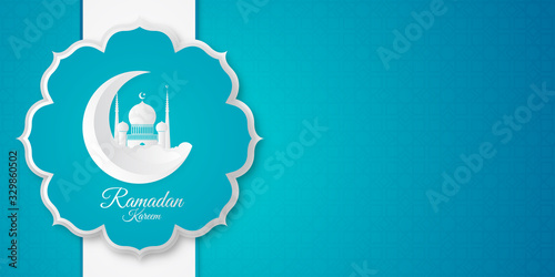 Detail Background Biru Islami Ramadhan Nomer 54