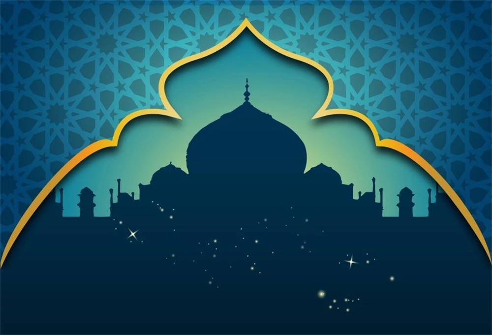 Detail Background Biru Masjid Nomer 28