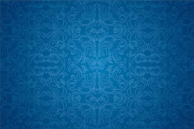 Detail Background Biru Pattern Nomer 9