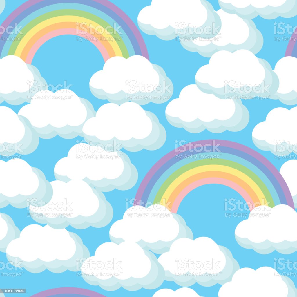 Detail Background Biru Pelangi Nomer 20