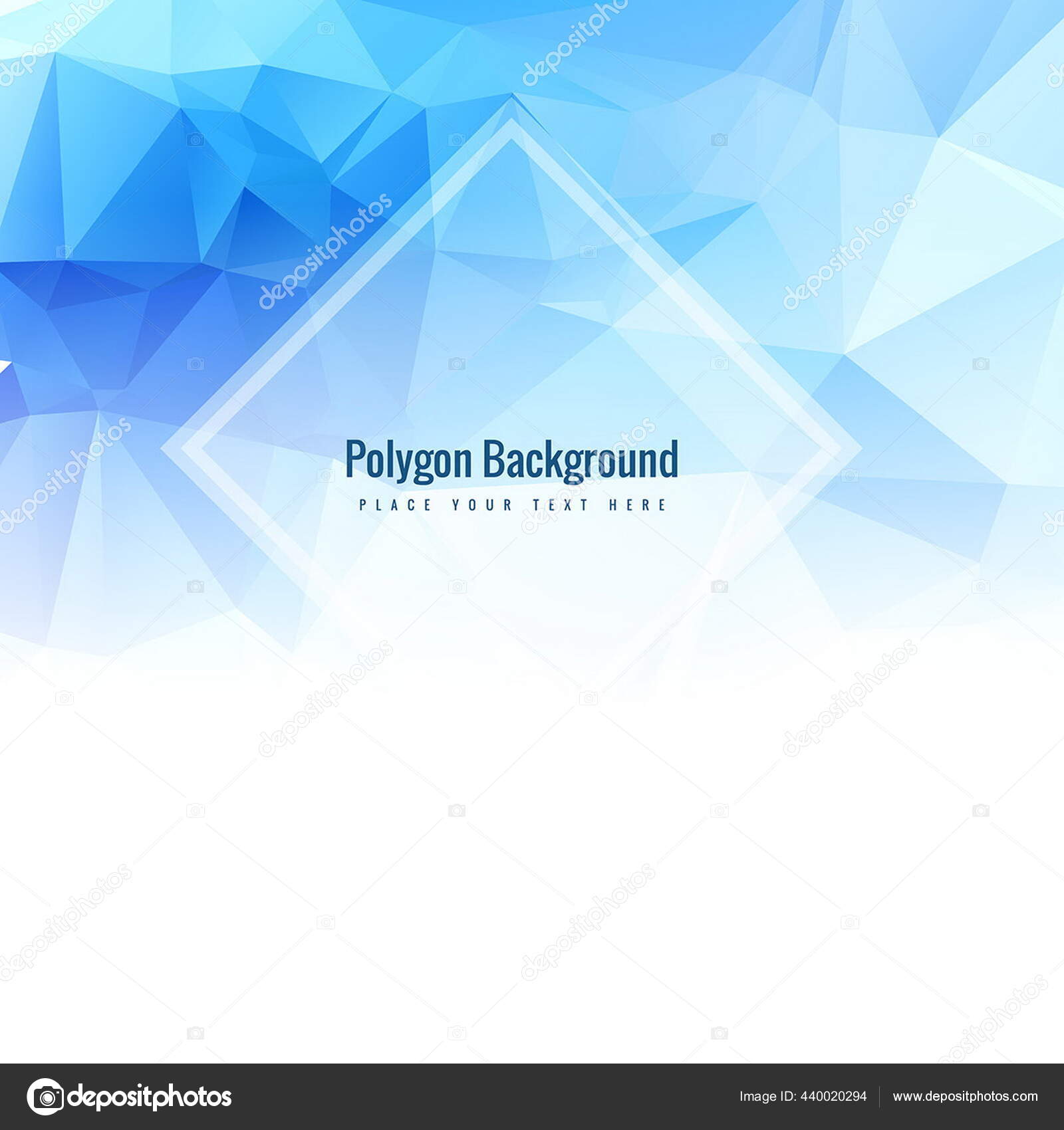 Detail Background Biru Polygon Nomer 21