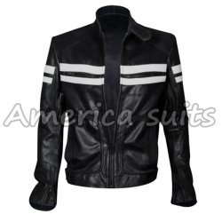 Detail Brad Pitt Seven Leather Jacket Nomer 15