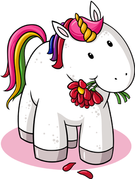 Comic Einhorn - KibrisPDR