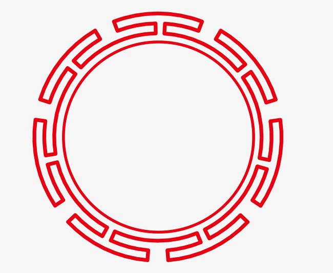 Detail Red Circle Frame Png Nomer 6