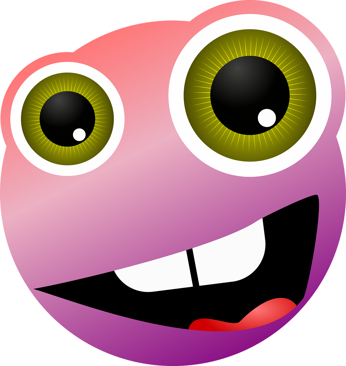 Detail Smiley Crazy Nomer 14