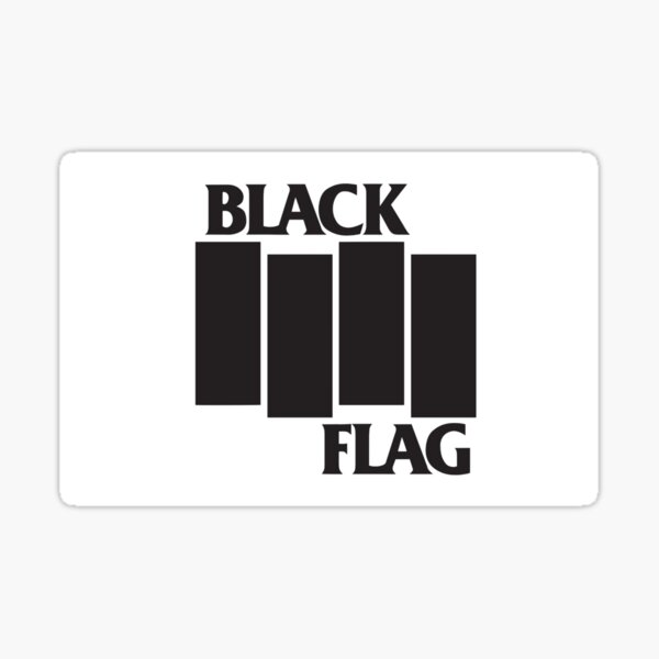 Detail Black Flag Bars Sticker Nomer 9